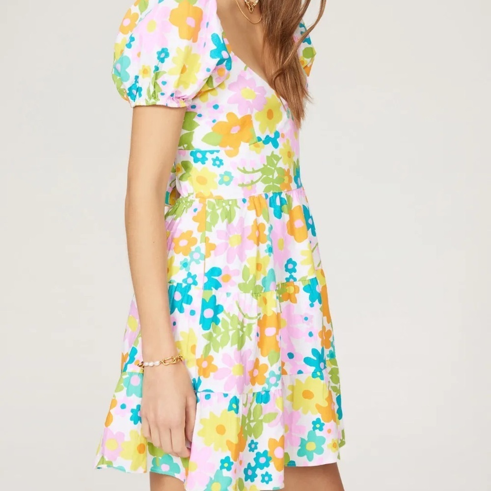 SHOW ME YOUR MUMU Cathy
Mini Dress In Petal Pop - Picture 4 of 10